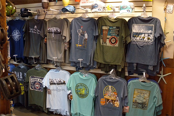 Cedar Key t-shirts